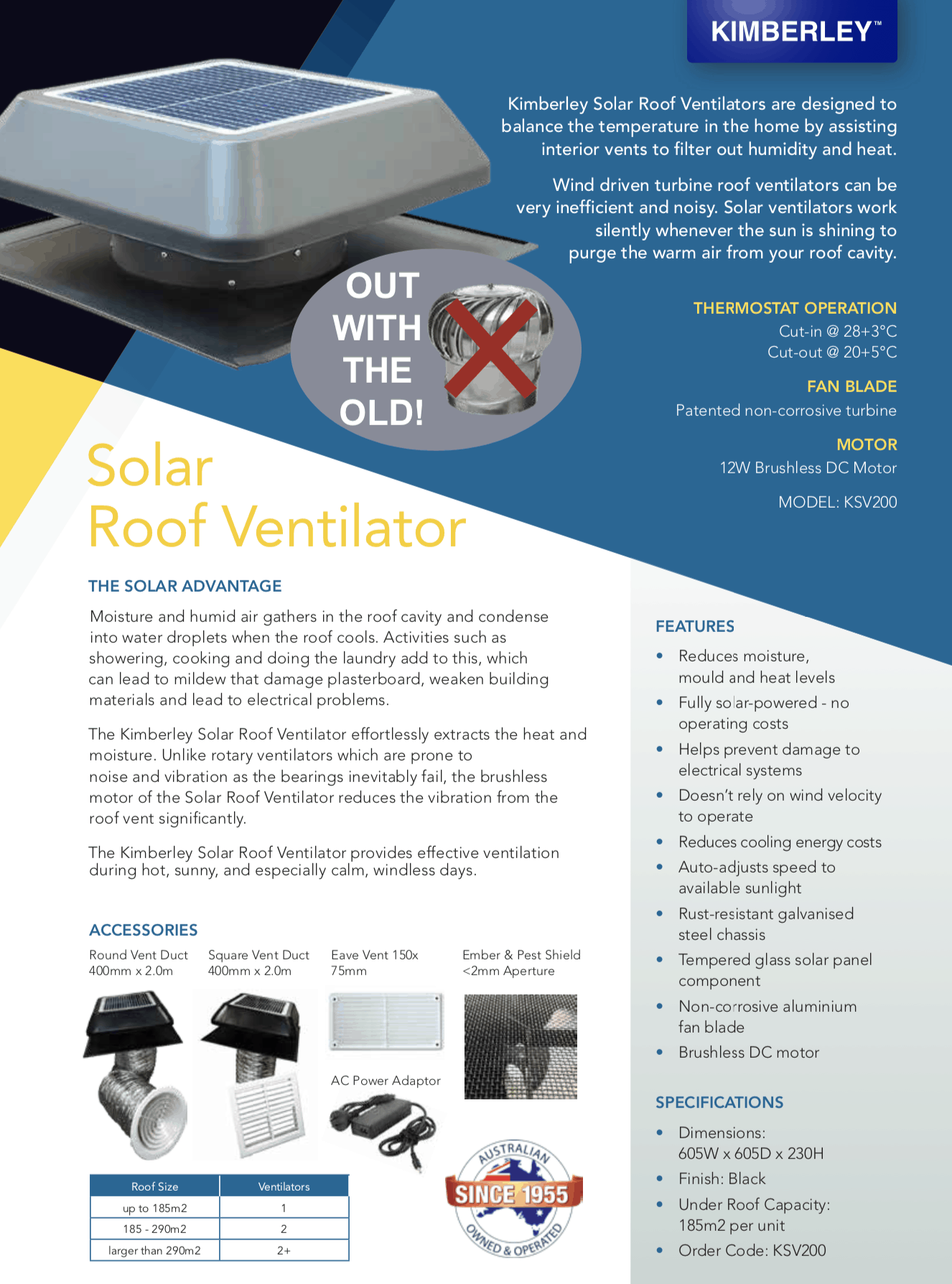 Solar Roof Ventilator - illume